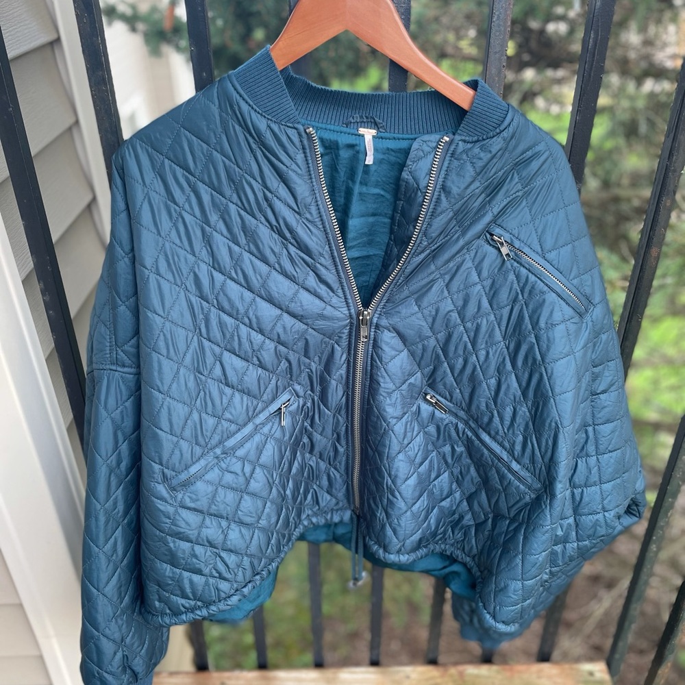 Free People Easy Quilted Bomber Jacket - Picture 4 of 5